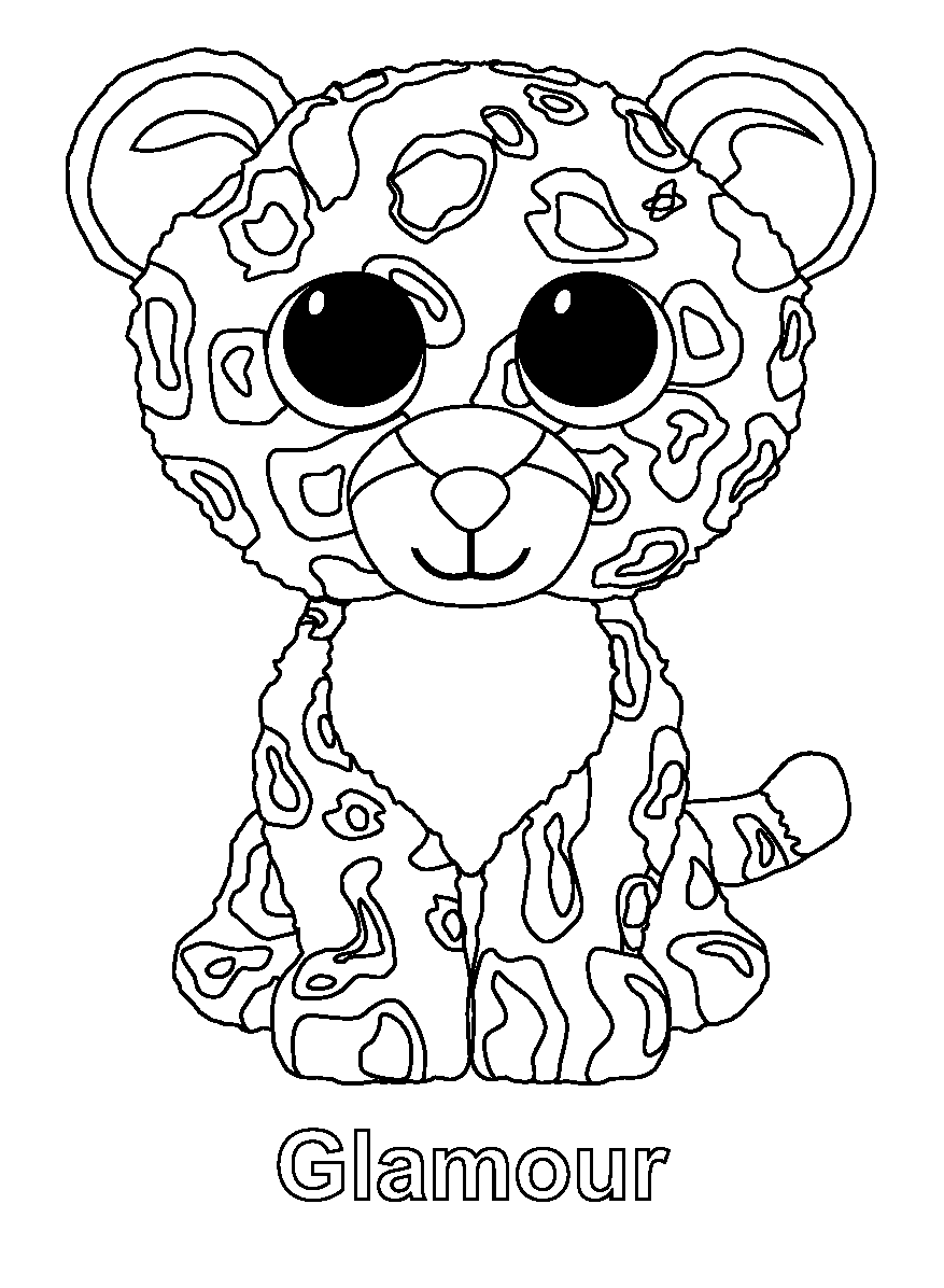 Beanie boos coloring pages printable for free download