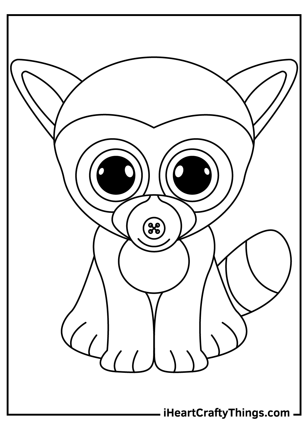 Beanie boos coloring pages free printables