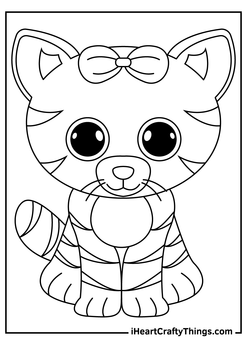 Beanie boos coloring pages free printables
