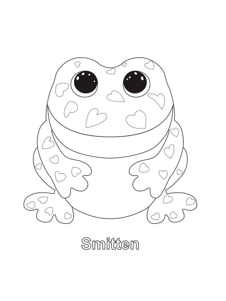 Beanie boos coloring pages