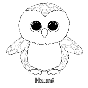 Beanie boos coloring pages printable for free download