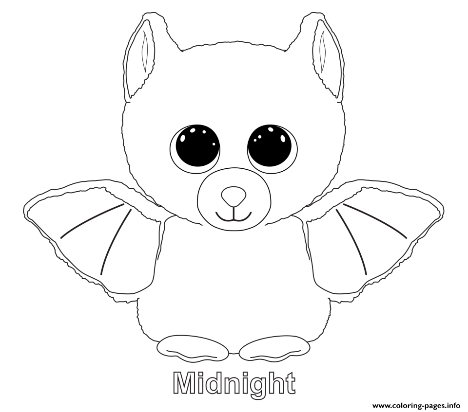Printable coloring pages ausmalbilder beanie boo ausmalen