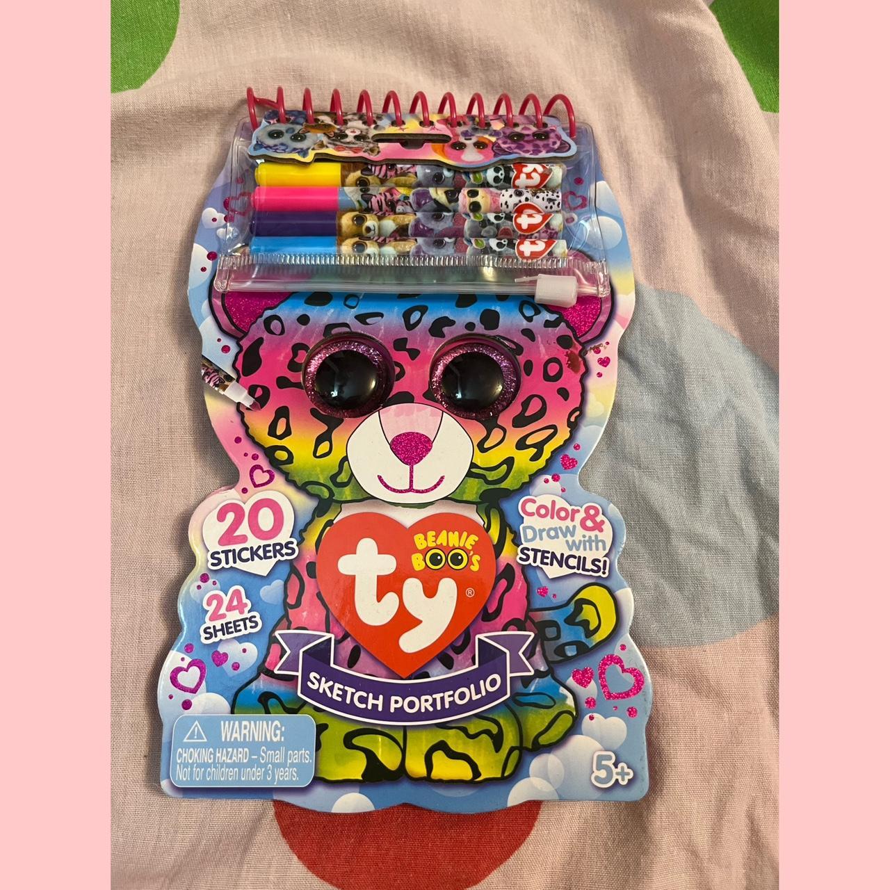 Ty beanie baby coloring book never used es with