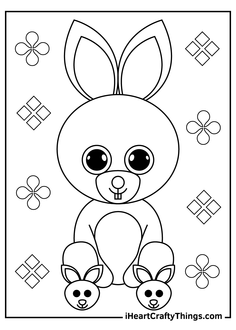 Beanie boos coloring pages free printables