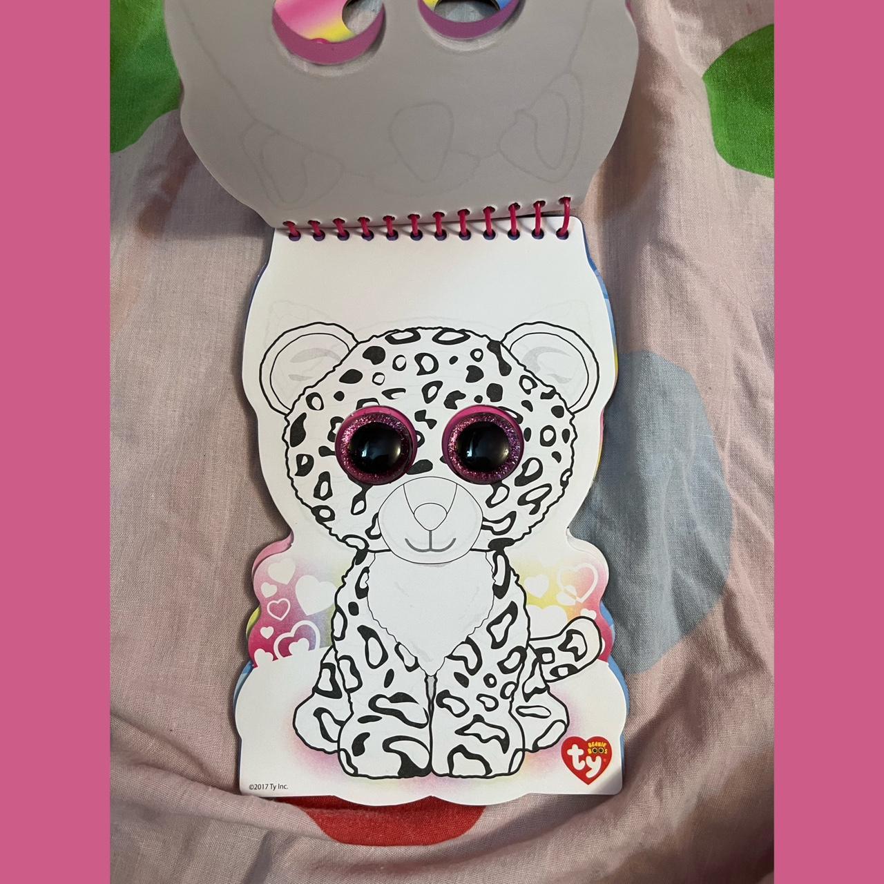Ty beanie baby coloring book never used es with