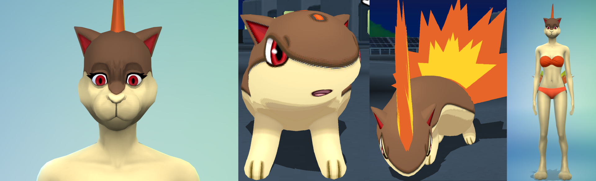 Pokemod by leljas play as typhlosion andor ampharos from pokemon