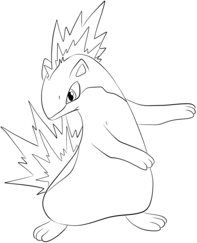 Quilava coloring page pokemon coloring pages bird coloring pages pokemon coloring