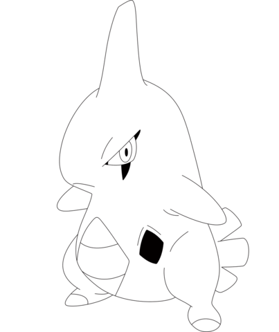 Larvitar coloring page free printable coloring pages