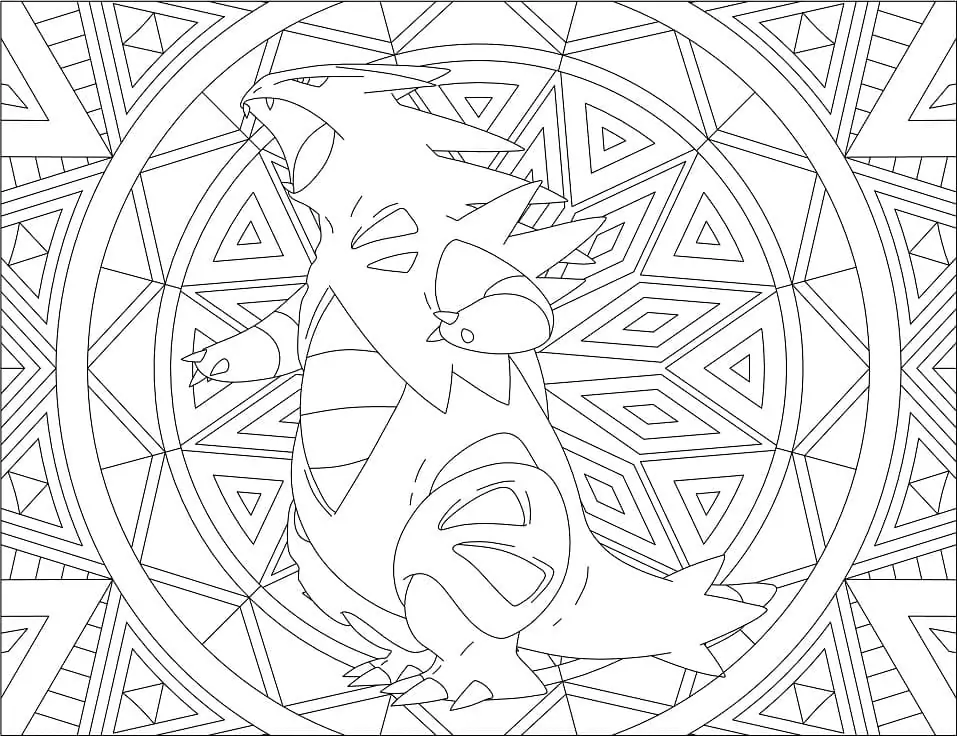 Tyranitar malvorlagen