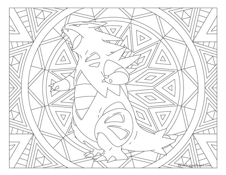 Adult pokemon coloring page tyranitar pokemon coloring pages pokemon coloring coloring pages