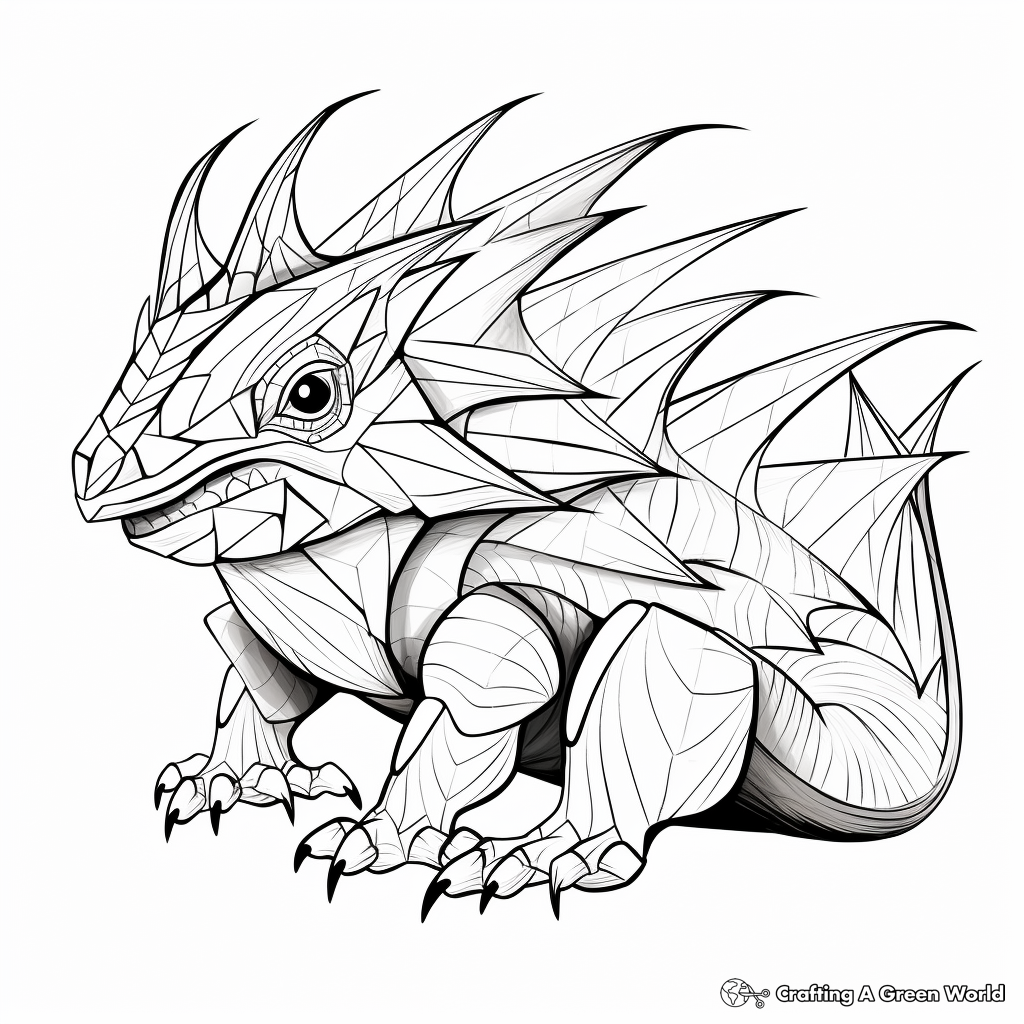 Lizard coloring pages