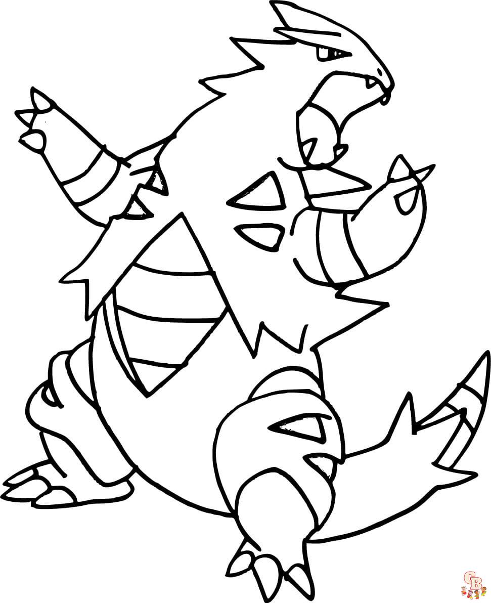 Áááááá áá ááááááááá tyranitar coloring pages