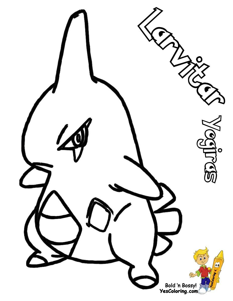 Pokemon tyranitar coloring pages â from the thousands of photos on