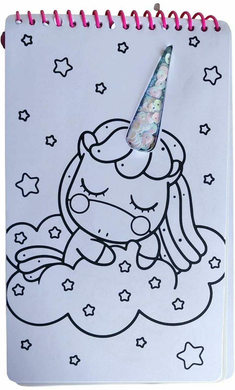 Unicorn coloring book keyaan creations