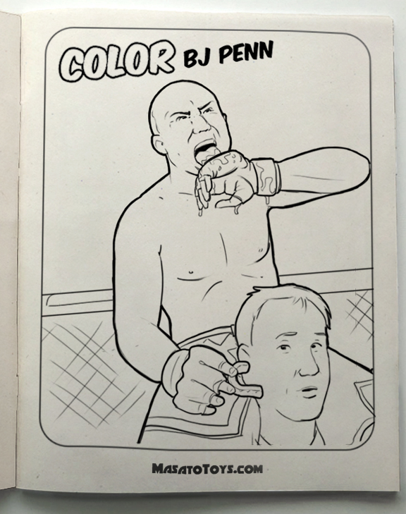 Discontinued ufc childrens activity book