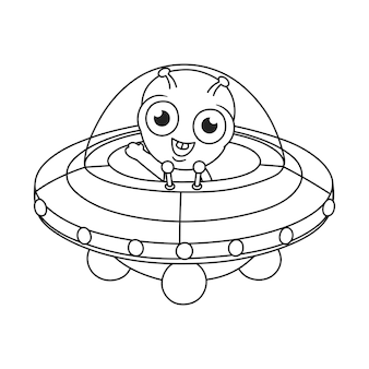 Ufo coloring images
