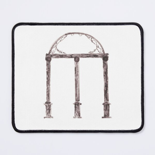 Watercolor uga the arch pin for sale by rdgilmoregirl