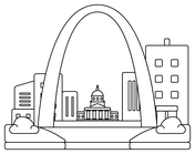 Uga arch coloring page free printable coloring pages