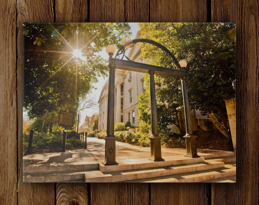 Uga georgia bulldogs art campus arch photo print fine art print c â georgia bulldogs art by wright photo