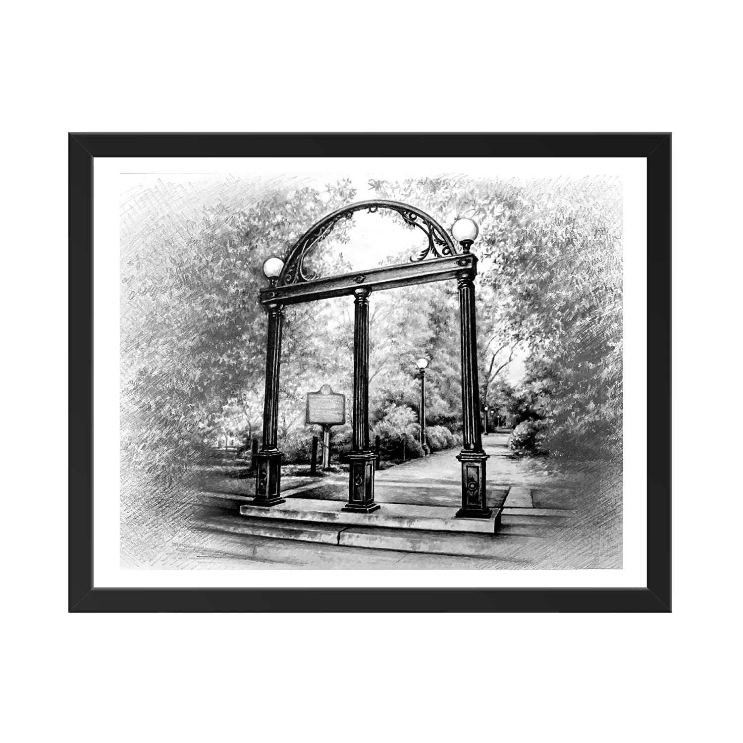 Uga arch x print â the clubhouse