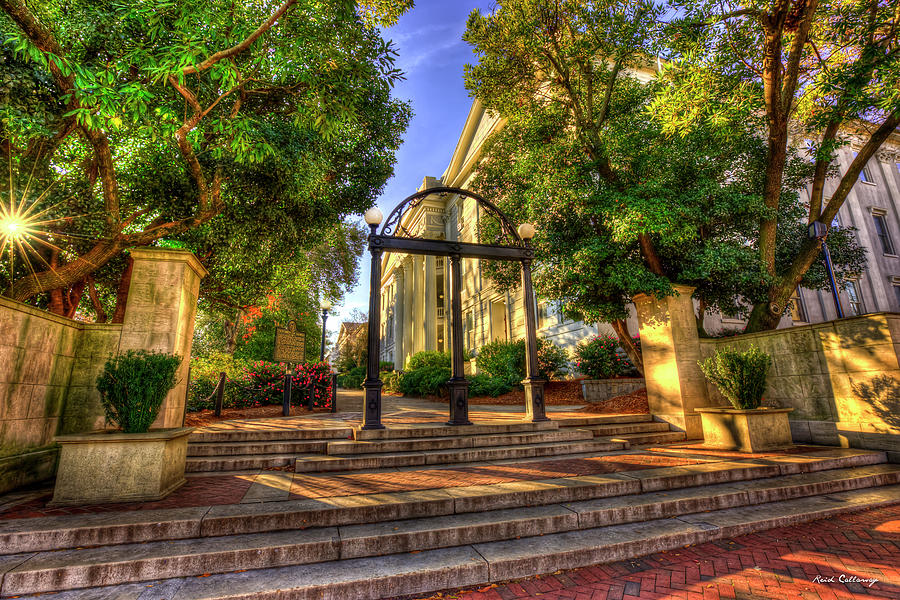 Athens ga the arch early light university of georgia architectural landscape art photograph by reid callaway