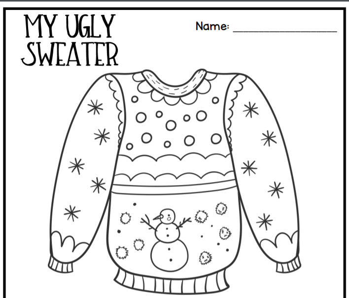 Ugly christmas sweater