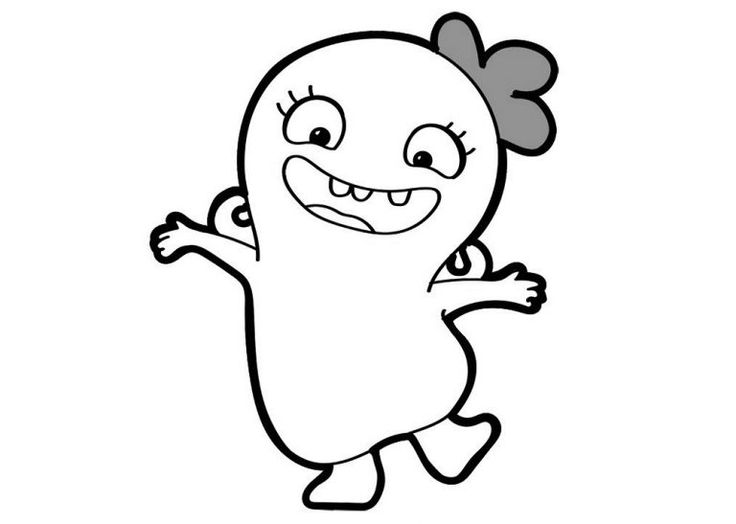 Ugly dolls coloring pages