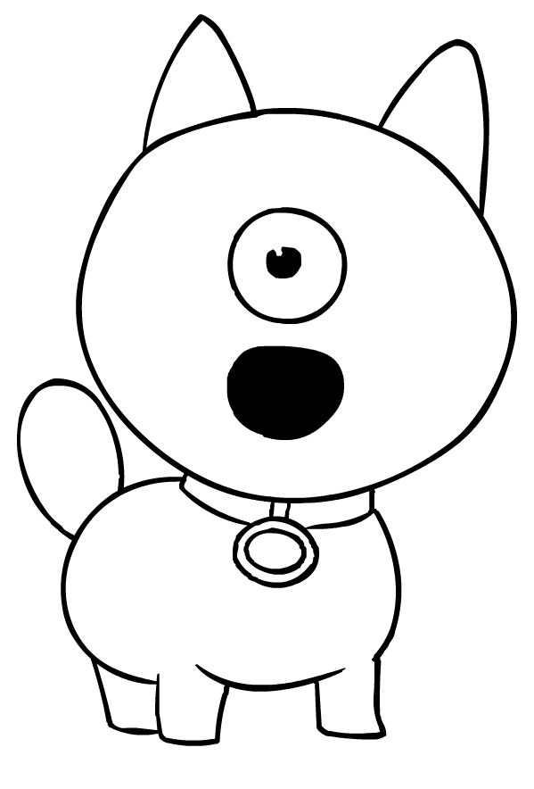 Ugly dolls coloring pages