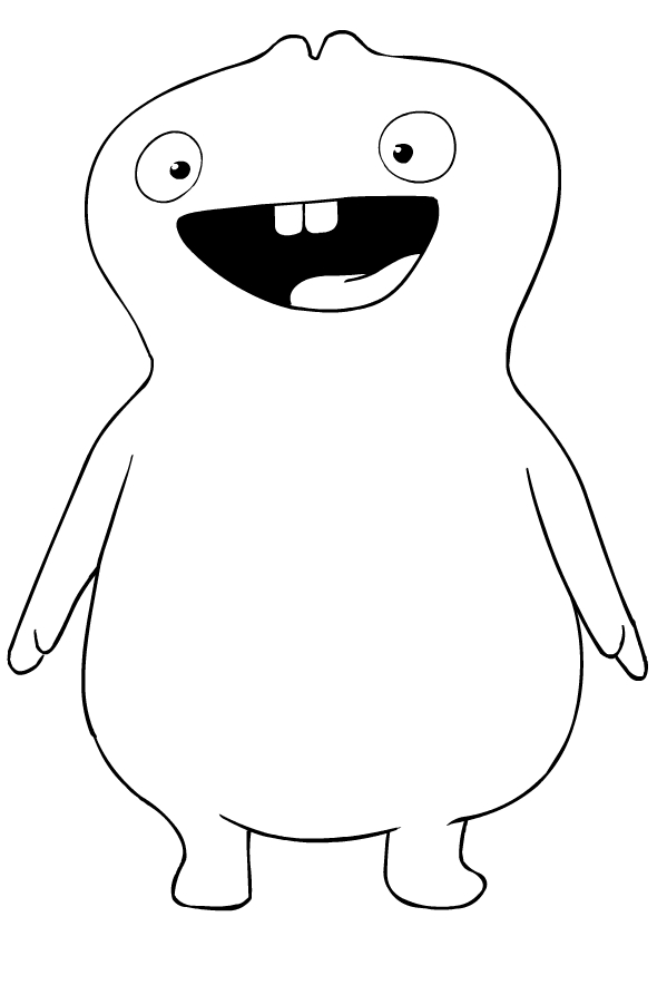 Ugly dolls coloring pages
