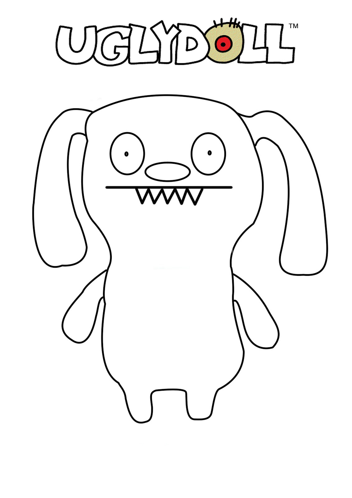 Ugly dolls coloring pages