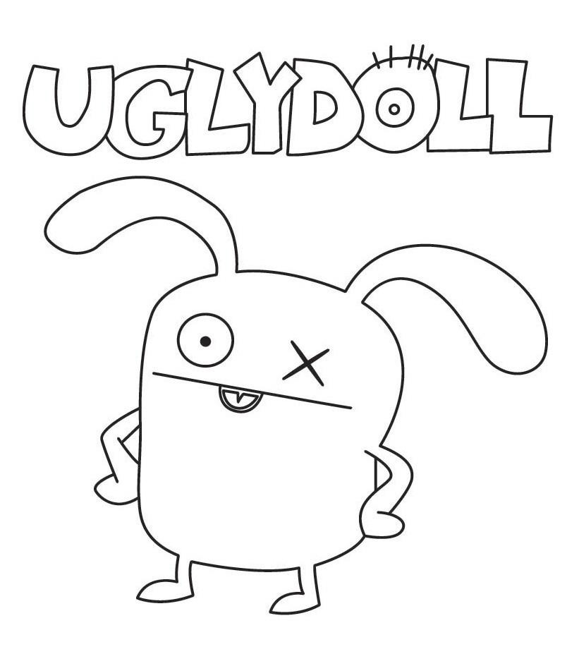 Ugly dolls coloring pages