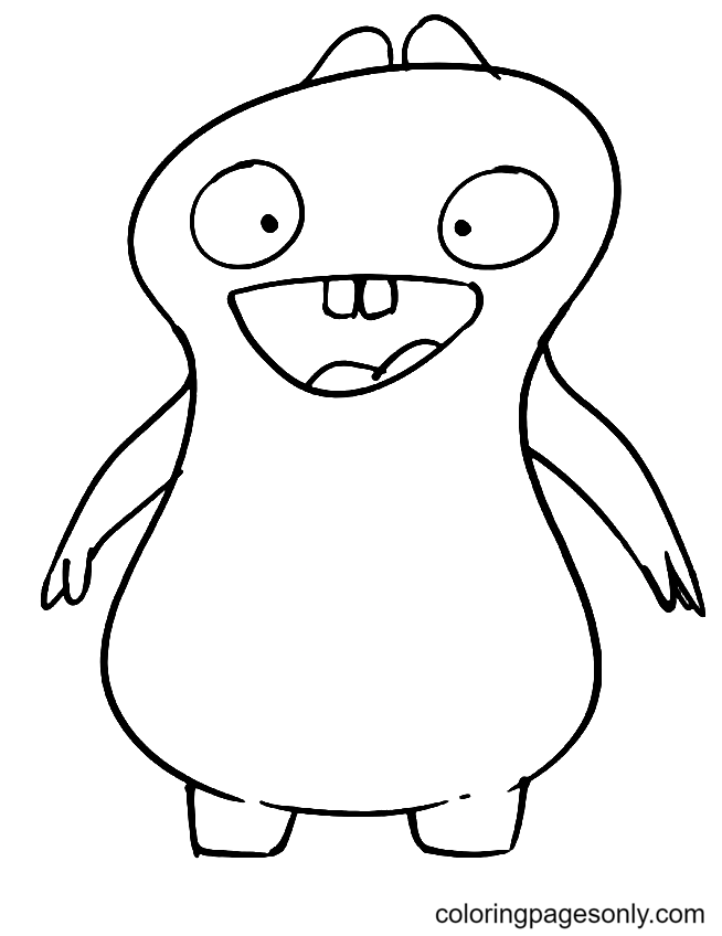 Uglydolls coloring pages printable for free download
