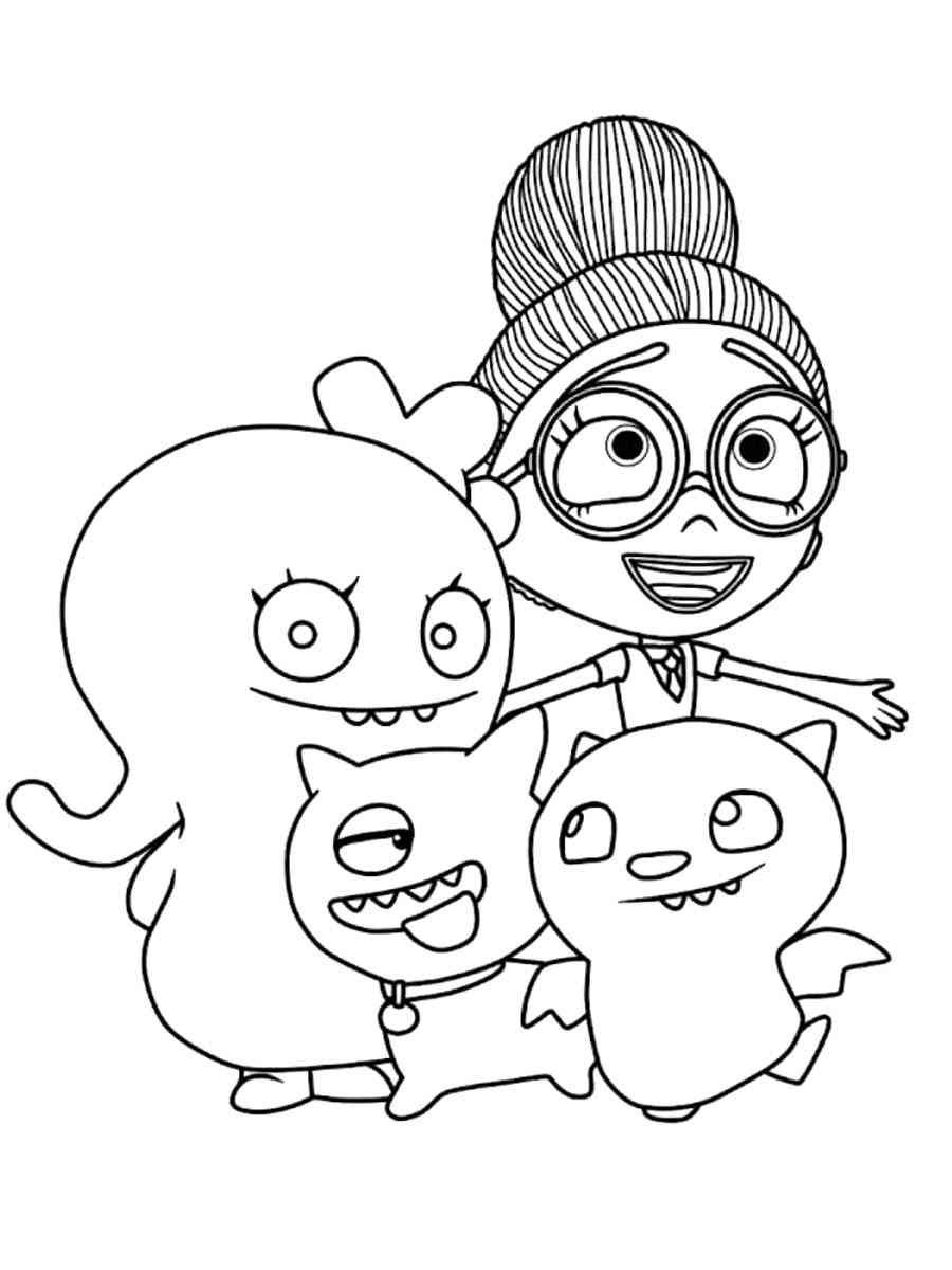 Uglydolls coloring pages