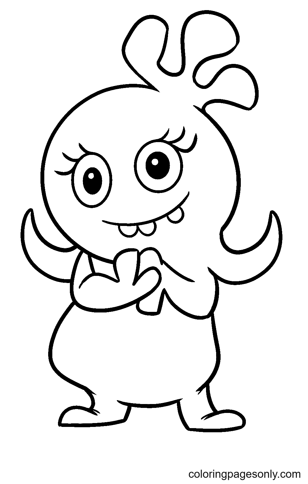 Uglydolls coloring pages