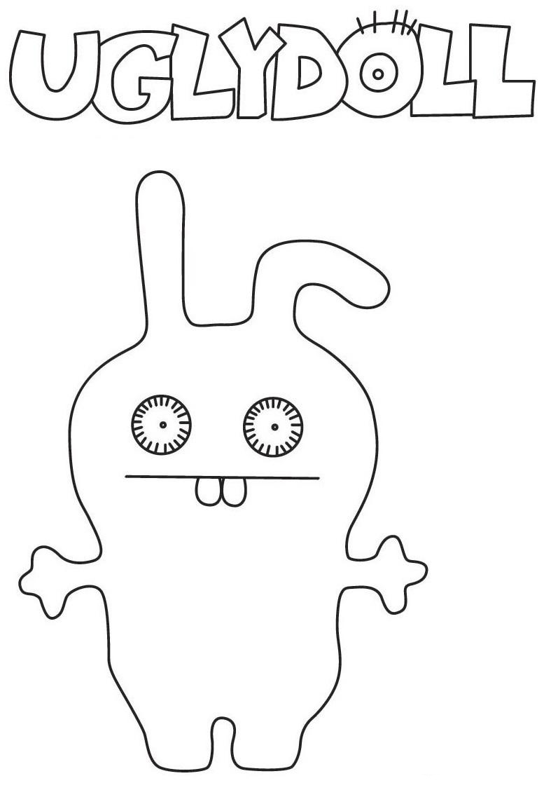 Ugly dolls coloring pages