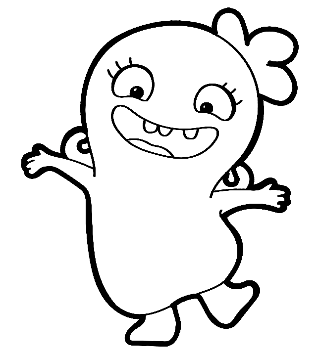 Uglydolls coloring pages printable for free download