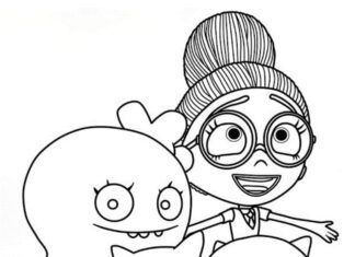 Uglydolls coloring pages to print and print online