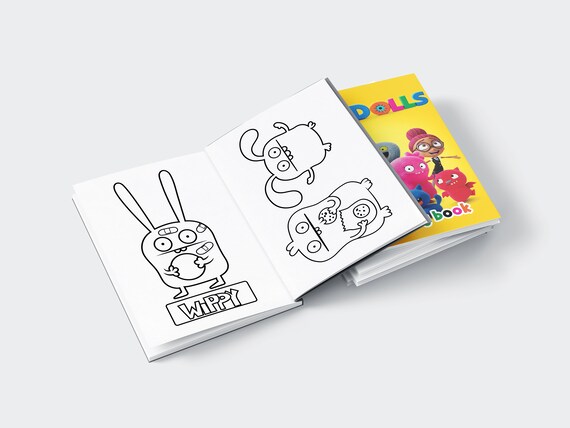 Uglydolls coloring book pages coloring pages printable