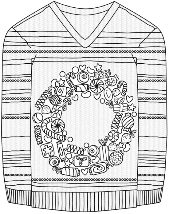Christmas coloring books to set the holiday mood