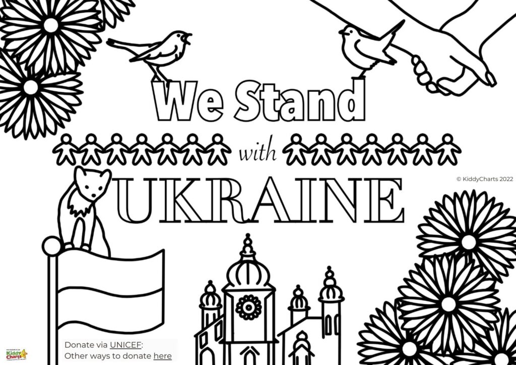 Free stand with ukraine poster how to help ukraine