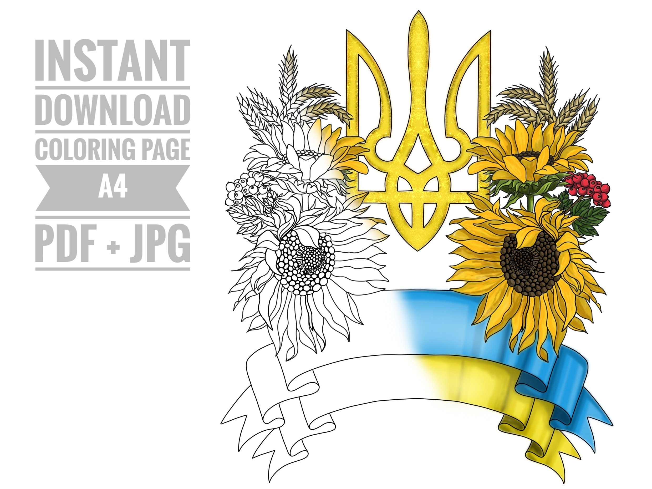 Buy coloring page printable digital adult coloring page online in india