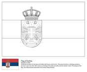 Flag of ukraine coloring page free printable coloring pages