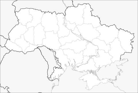 Ukraine map coloring page free printable coloring pages