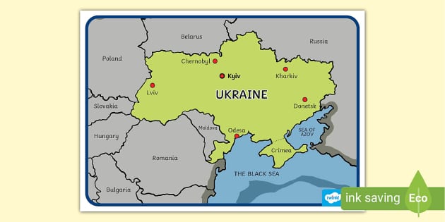 Map of raine