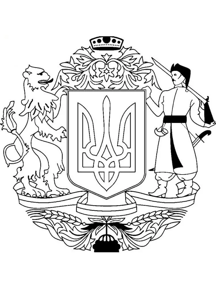 Ukraine malvorlagen