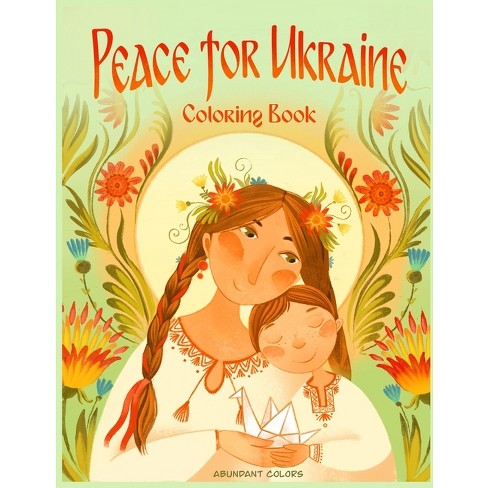 Peace for ukraine coloring book