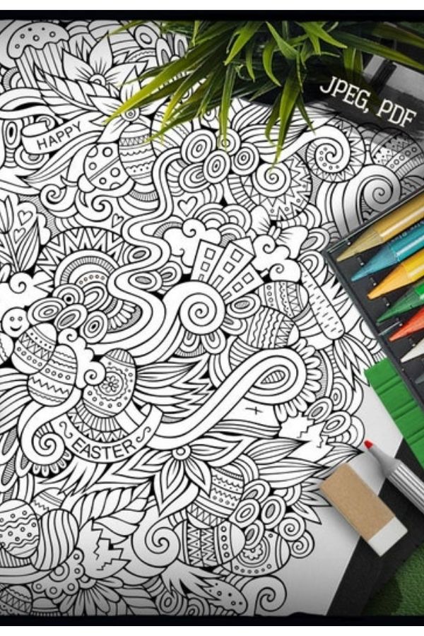 Beautiful authentic ukrainian easter egg coloring pages that help support ukrainian artists cool mom picks