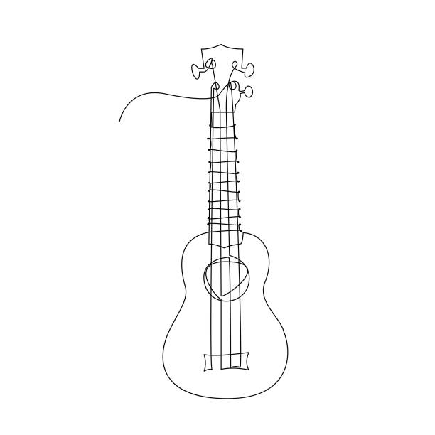 Ukulele stock illustrations royalty