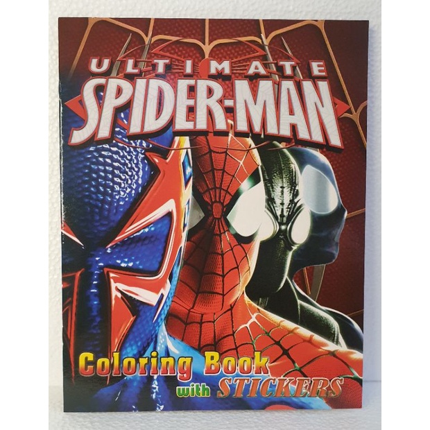 Ultimate spiderman coloring book with stickers ilippines