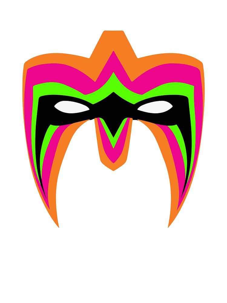 Ultimate warrior mask pro wrestling fanart tribute kids t